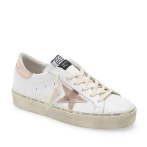 Womens size 7 (EU 37) hi star rose gold golden gooses